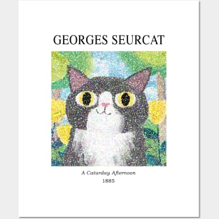 Georges Seurcat Gallery Cat Posters and Art